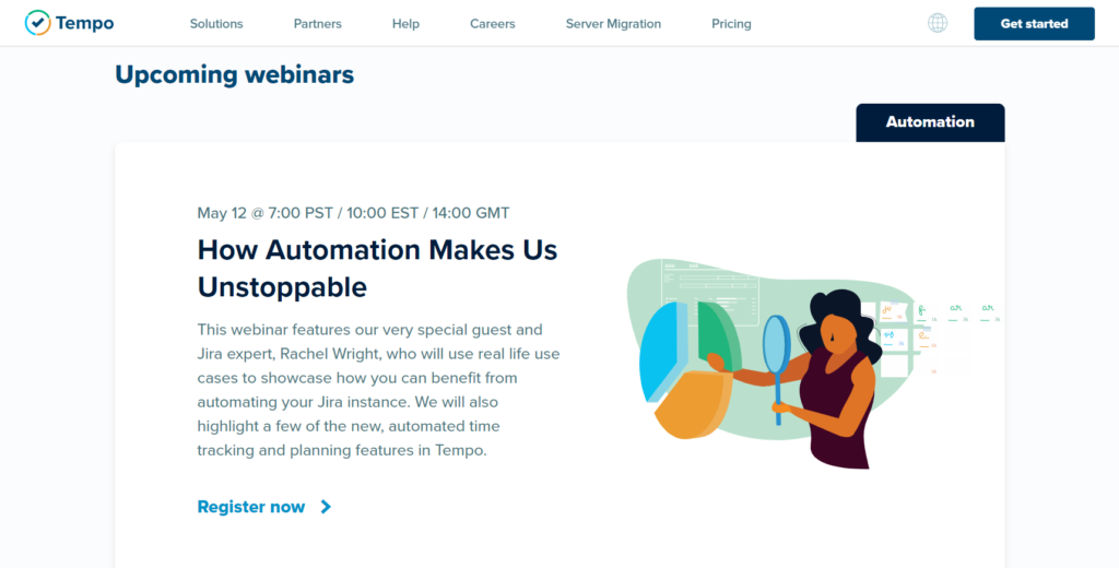 Register free for the "How Automation Makes Us Unstoppable" webinar