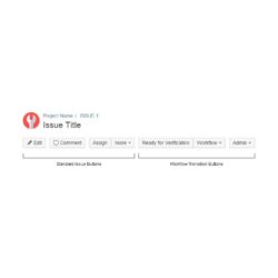 JIRA Menu and Transition Buttons Graphic