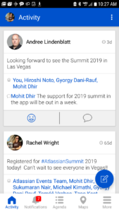 "Atlassian Events" Mobile App