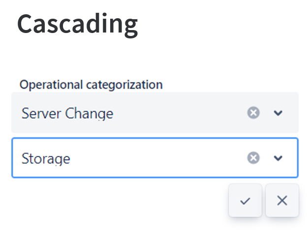 Cascading select Jira field