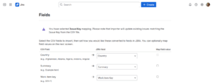 Bulk add field selections with the CSV importer